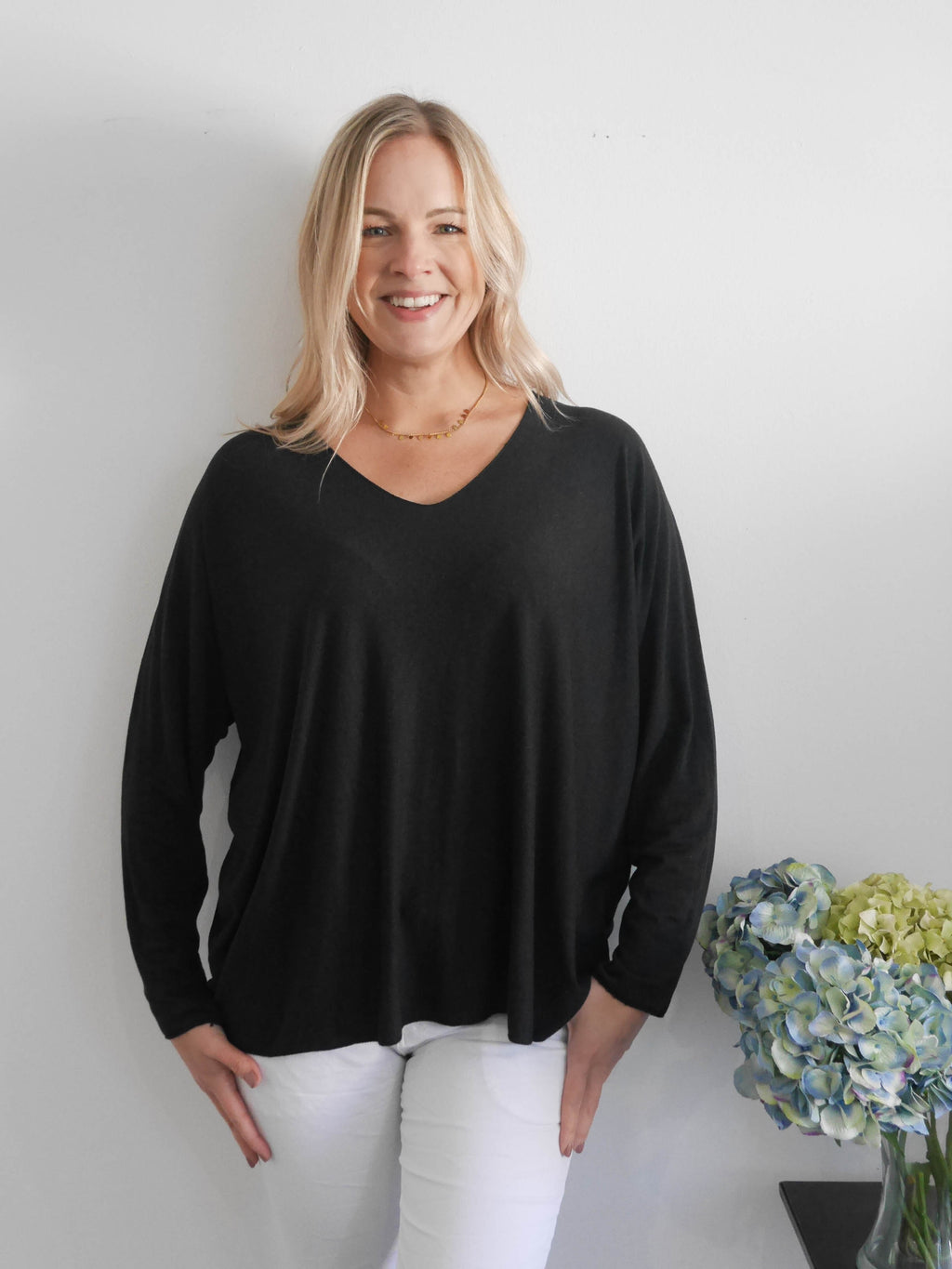 Ruth Top Black