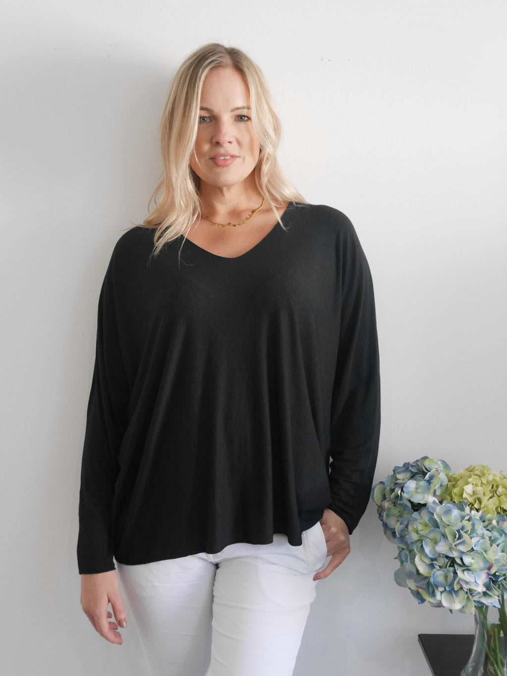 Ruth Top Black