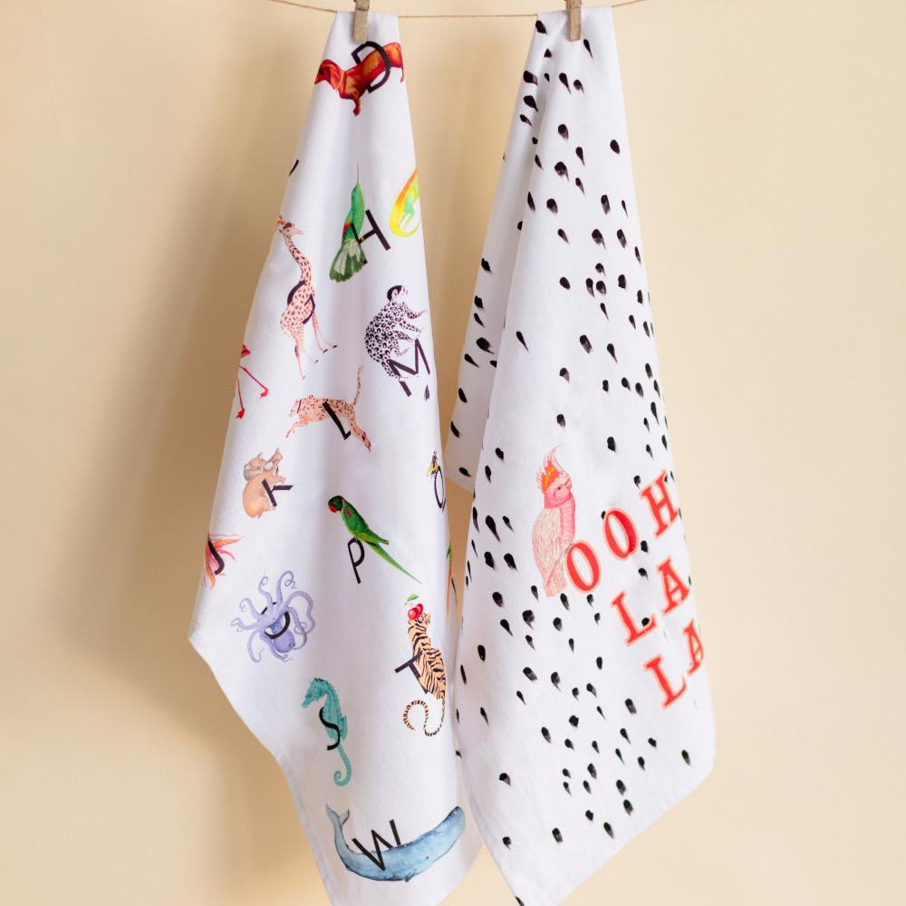 Alphabet towels best sale